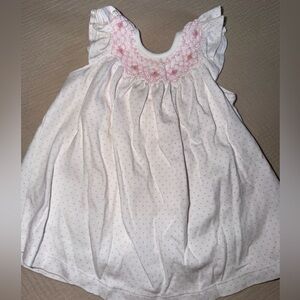 Pink and White Kids Dress
